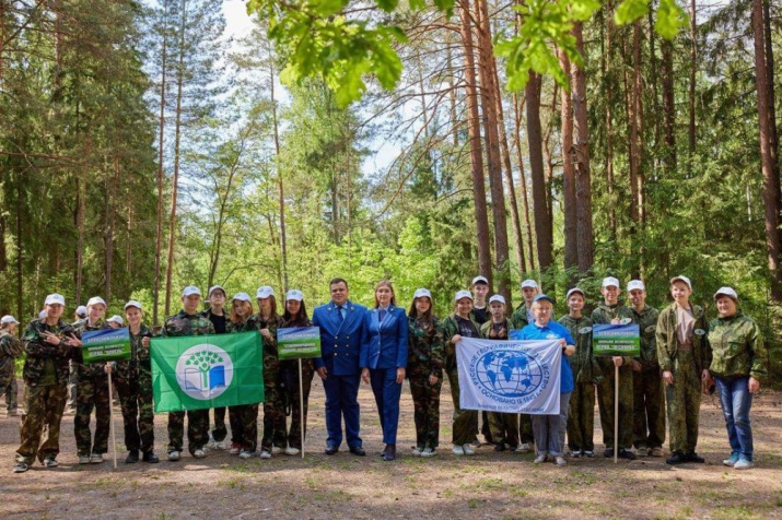 Участники слета от Брянского района