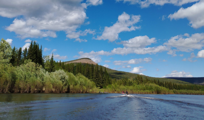 река Мая у пункта Ципанда. Фото: А. Петрова река Мая у пункта Ципанда. Фото: А. Петрова