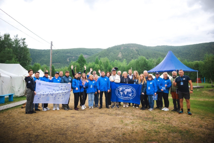 Стратегическая сессия РГО в базовом экспедиционном лагере "Ермак" в 2023 году. Фото: Красноярское краевое отделение РГО