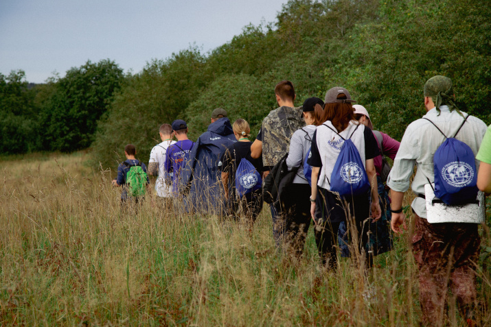 Участники Молодежного слета РГО. Фото: Марина Гриценко