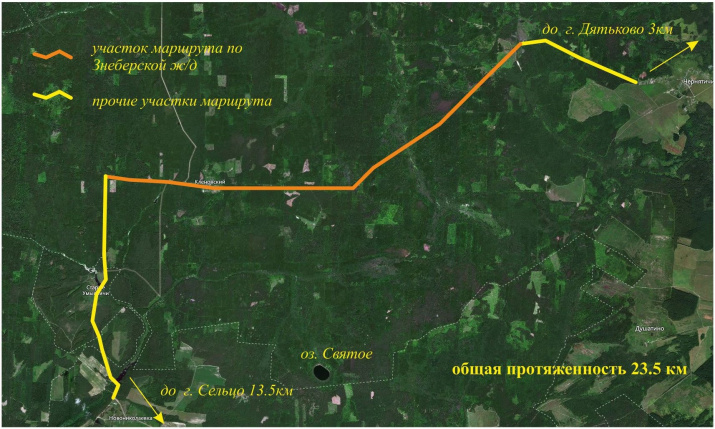 Общая схема маршрута