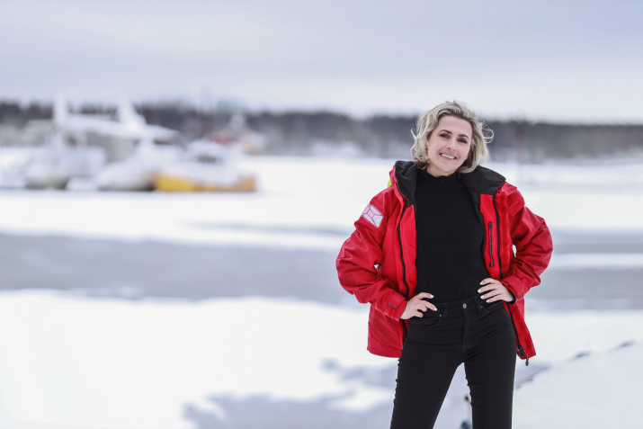 Яхтсменка Марина Клочкова. Фото из архива Марины Клочковой