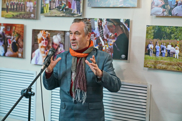 Выступление Сергея Волкова, фото Бориса Тишулина