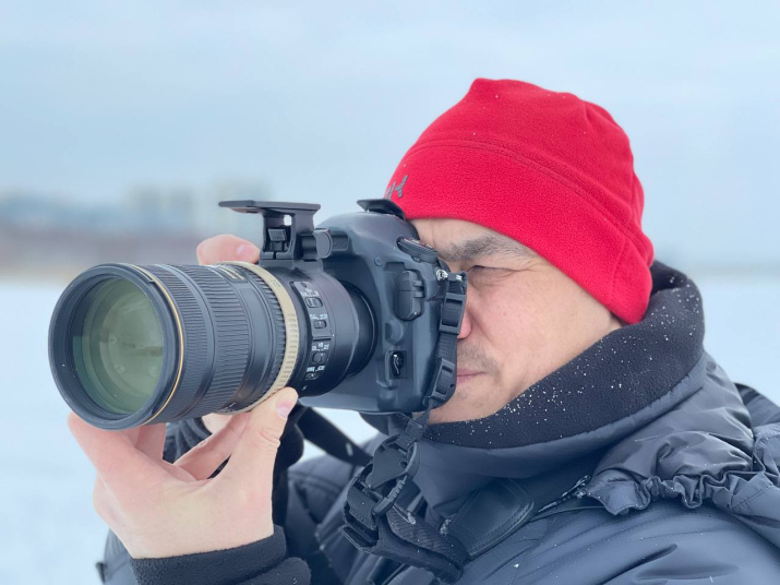 Данил Хусаинов за работой. Фото: А. Петриченко.