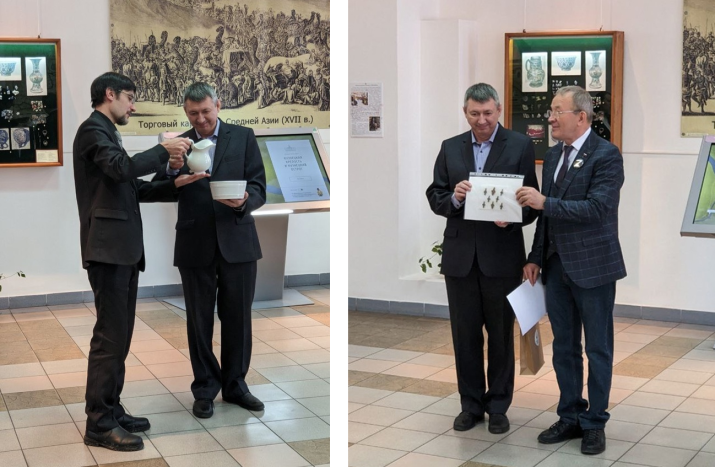 Вручение подарков