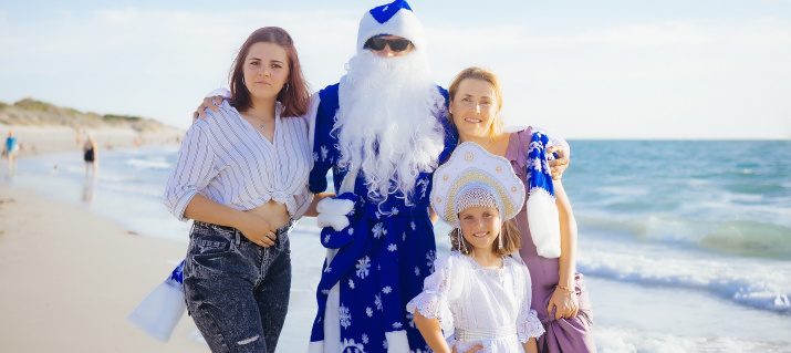 Новый год в Австралии. Фото из личного архива Марины Клочковой