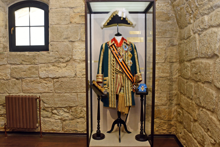 Мундир Григория Потемкина-Таврического. Фото: Юрий Югансон/ Севастопольское городское отделение РГО