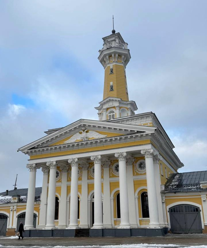 Пожарная каланча в Костроме. Фото Натальи Шумиловой