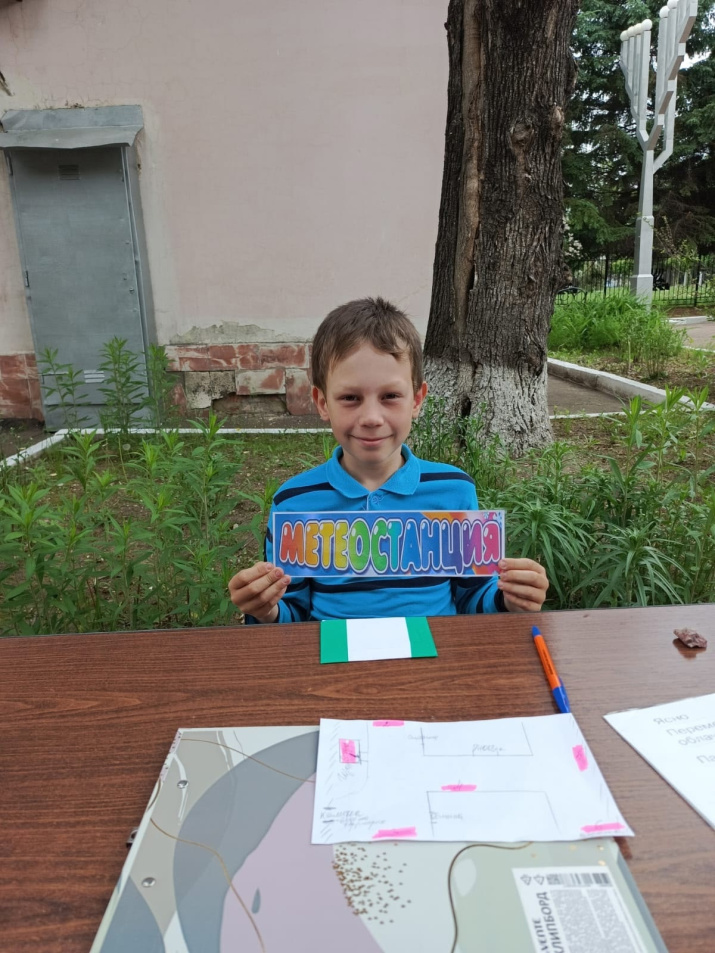 Метеостанция с условными знаками. Фото: Татьяна Зельманович