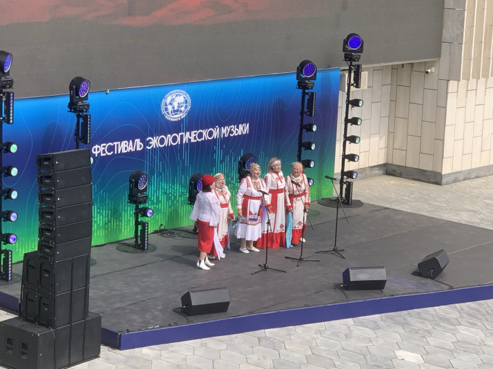 Участники Фестиваля РГО - Московский чувашский хор «Атãл-Волга». Фото: Евгений Никоноров/Чувашское республиканское отделение РГО