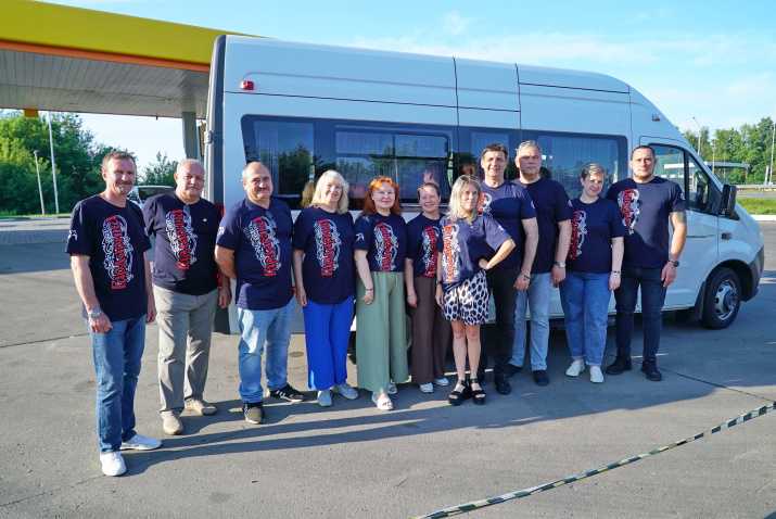 Прибытие пензенской делегации на фестиваль. Фото - Борис Тишулин