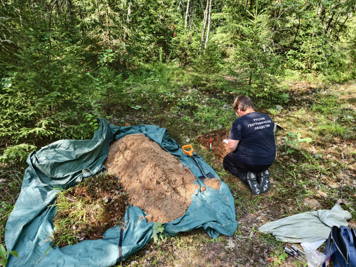 Экспедиция РГО «Почвенные исследования в Новгородской области». Фото: Ярослав Лебедев