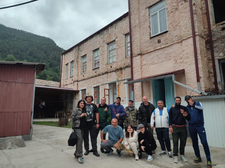 Общежитие для работников Фаснальской обогатительной фабрики. Фото Оксаны Уртаевой, 2025г.