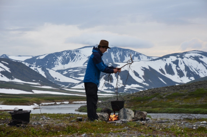 Стоянка в верховьях Щучьей. Фото: Сергей Рупасов