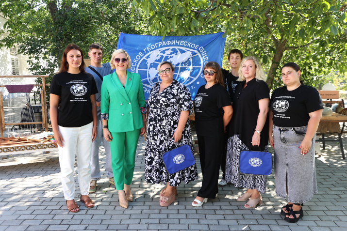 Участники торжественного открытия. Фото: Анапское отделение РГО