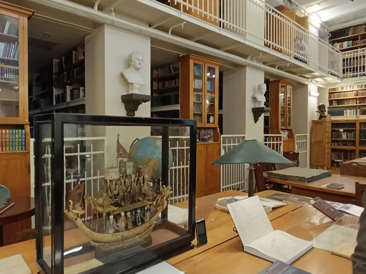 Научная библиотека Русского географического общества. Фото Анастасии Фишер Научная библиотека Русского географического общества. Фото Анастасии Фишер