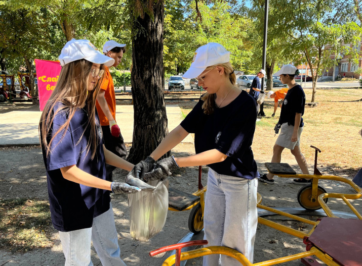 Активисты отделения. Фото: Брюховецкое отделение РГО