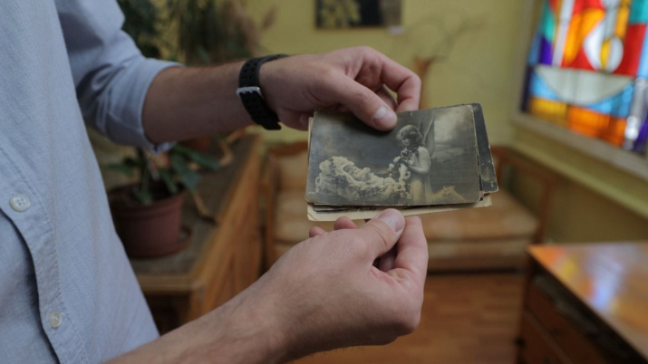 Александр Нестеров представил свою коллекцию. Фото: Армавирское отделение РГО