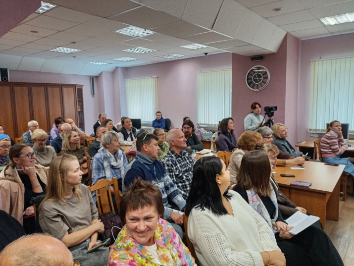 На лекции Н.А.Зонтикова в ГАКО 27.09.2025. Фото А.Фишер