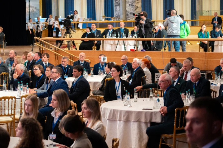 Участники Съезда. Фотоматериалы из архива РГО