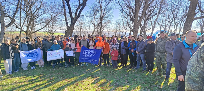 Участники забега. Фото: Армавирское отделение РГО