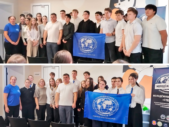 Встреча с летчиком-испытателем Валерием Епанчинцевым Фото: Судакское местное отделение РГО