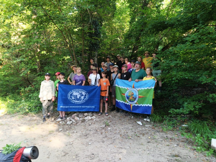 Участники похода. Фото: Темрюкское отделение РГО