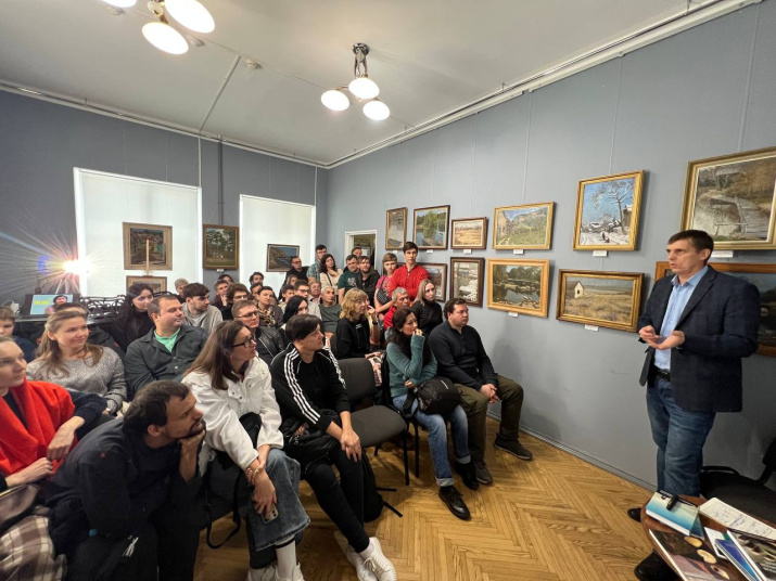 Презентация книги. Фото: Горячеключевское отделение РГО