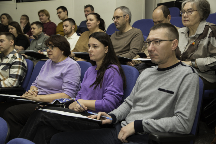 Участники "Географического диктанта" в 2025 г. на площадке МВК им. И. С. Шемановского