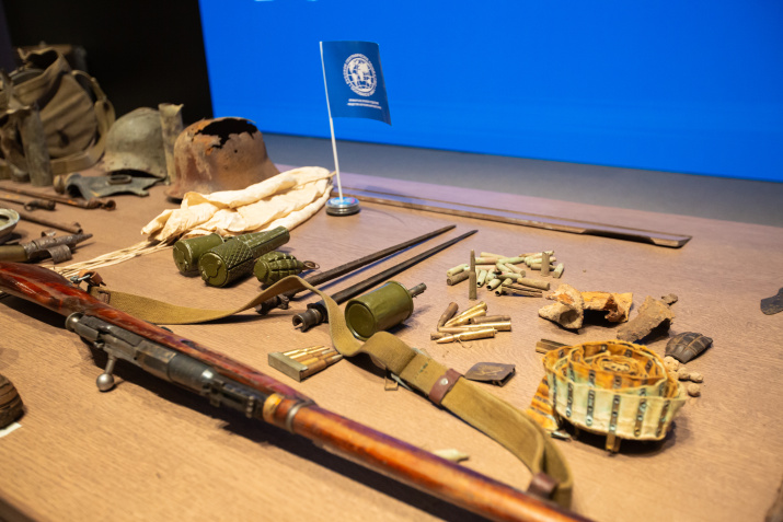 Отреставрированные находки лесозаводского поискового отряда «Каульский пехотинец» Отреставрированные находки лесозаводского поискового отряда «Каульский пехотинец»