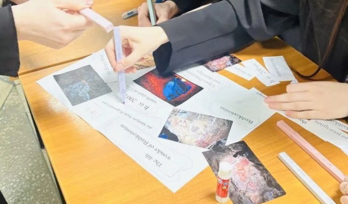 Работа над проектами в малых группах. Фото: Пресс-служба Отделения РГО в Республике Башкортостан