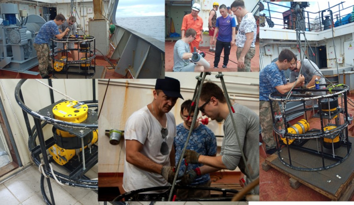 Гидрологический отряд готовится к работе