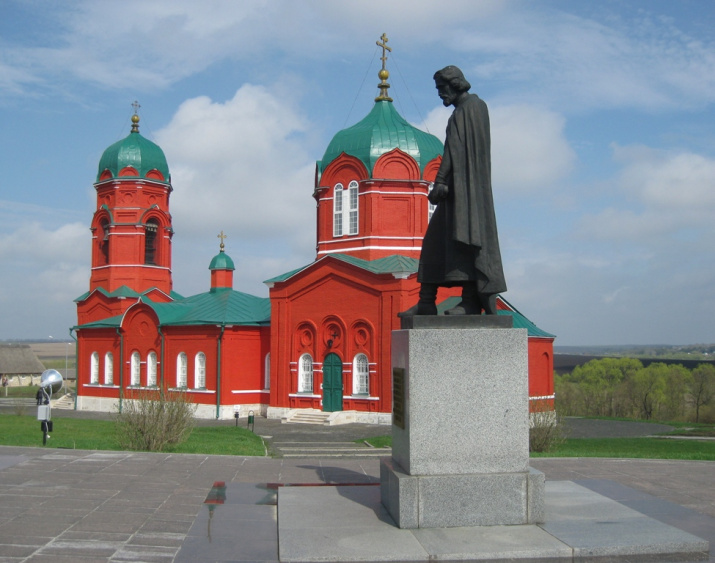 Памятник Дмитрию Донскому на Куликовом поле 