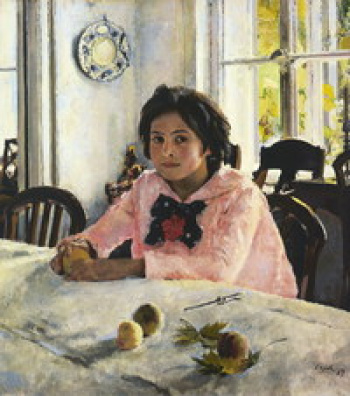 В.А. Серов. Девочка с персиками. 1887 год