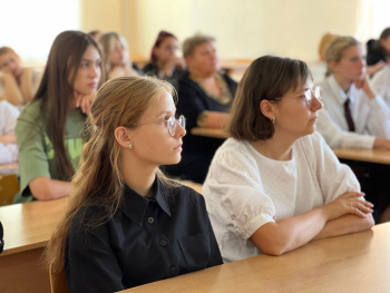 Краеведческий лекторий посещают не только студенты и школьники, но и работающая молодежь и пенсионеры. Фото: Курское областное отделение РГО