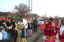 Встреча в селе Новодмитриевка
