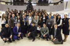 The participants of the Youth meeting of the Russian Geographical Society. Photo by Nikolay Razuvaev