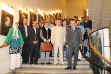 Делегация иранских ученых-географов в Штаб-квартире РГО в Санкт-Петербурге