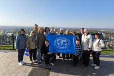 Участники "НЕурока географии" в Тобольске. Фото: Курганское областное отделение РГО (Зауральское)