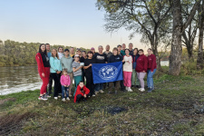 Участники осеннего похода с РГО. Фото: Юлия Верхотурова