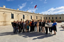 Сотрудники Ленинского городского суда на Константиновской батарее. Фото: пресс-служба Ленинского суда