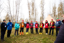 Инструктаж перед рабочим днем. Фото: Игорь Салтанов