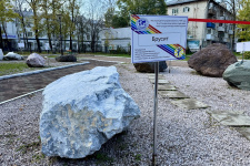 Фрагмент ландшафтно-минералогической экспозиции. Фото: Ксения Прокопенко