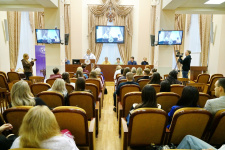 Торжественное открытие слета в диссертационном зале ПГУ, фото Бориса Тишулина