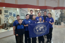 В музее. Фото: Молодежный центр РГО Курганской области