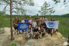 Активисты Молодежного клуба РГО во Владимире и члены Владимирского областного отделения РГО. Фото: Давид Каплин