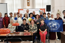 Творческая встреча с поэтом Марией Целуйко Биробиджан 2025 г. Фото: Анастасия Тарасова