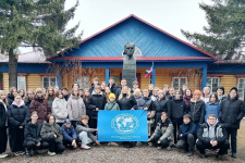 На родине Т.С.Мальцева. Фото: Курганское ОО РГО (Зауральское)