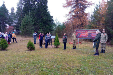 Открытие места памяти участникам военных действий в Усть-Пинеге