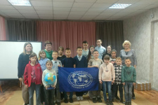 В детском доме в городе Лебедяне прошла социальная акция «География — детям». Фото: Липецкое областное отделение РГО